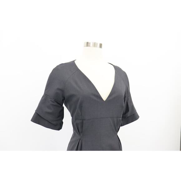 Celine Tulip Wool Dress Modele Depose Size EU 40 Size US 8 Made in France - Picture 3 of 14